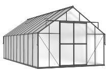 Stort Drivhus 3x6m