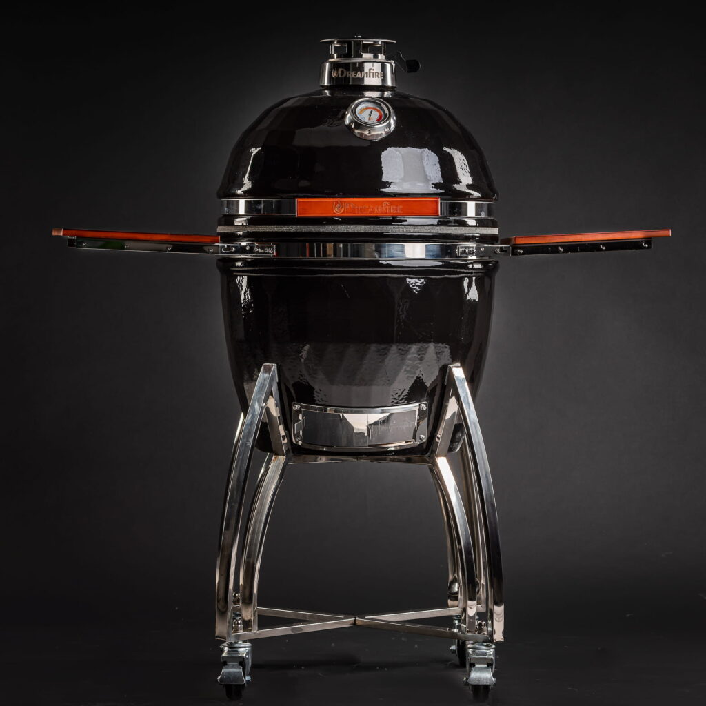 Kamado Grill Comfy Classic Svart 22"