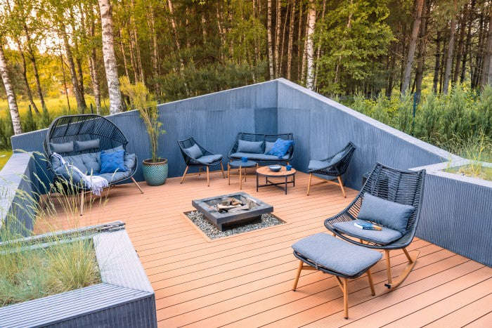 Holland to-personers havelænestol