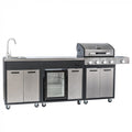 Brenner K4PLUS premium gasgrill udendørs køkken