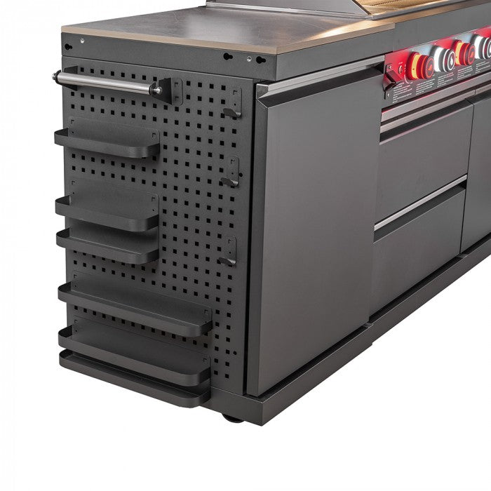 Gasgrill Udendørs Køkken GB411A Grillbord & Køleskab