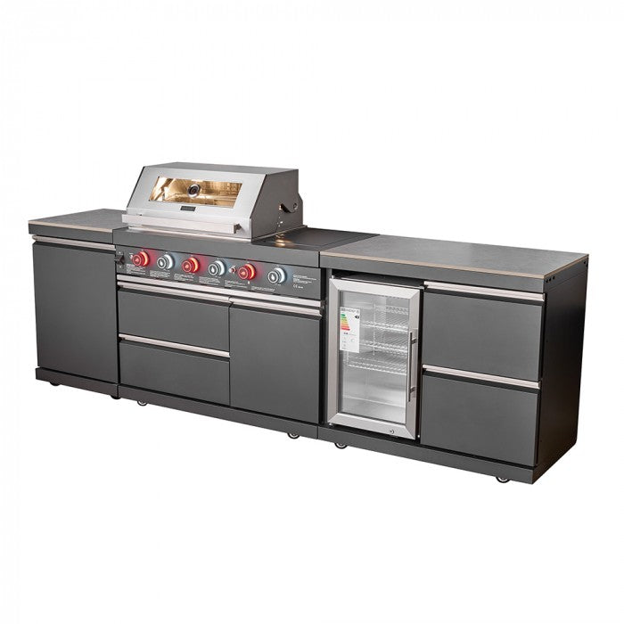 Gasgrill Udendørs Køkken GB411A Grillbord & Køleskab