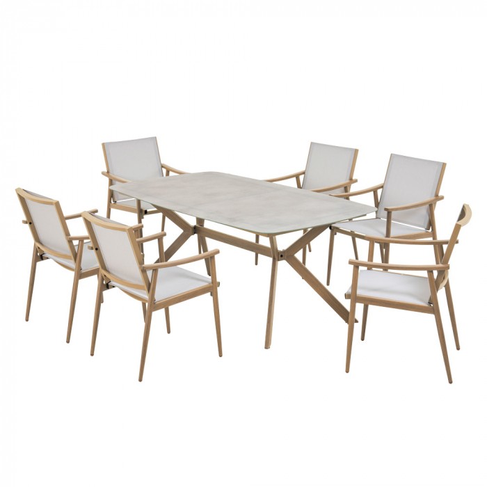 Napa spisesæt til 6 personer