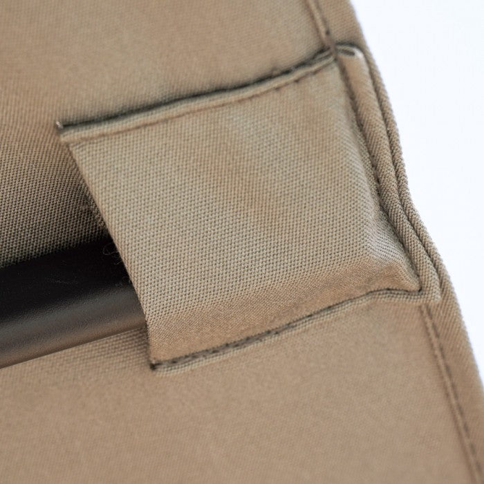 Haveparasol Ribben beige 3x4m