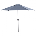 Parasol Havana Grafitgrå 3m
