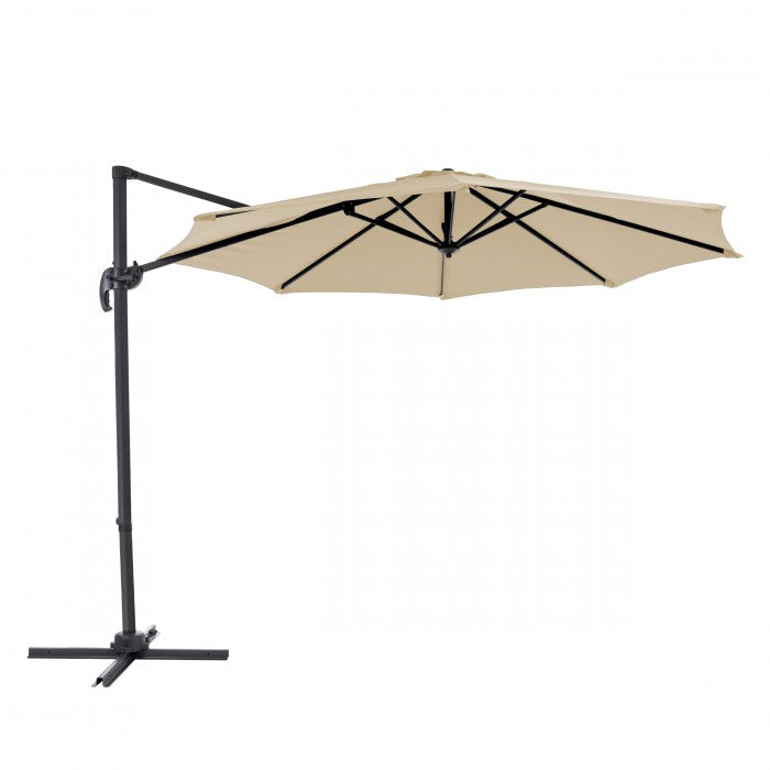 Haveparasol Österlen Beige Rund 3,5m
