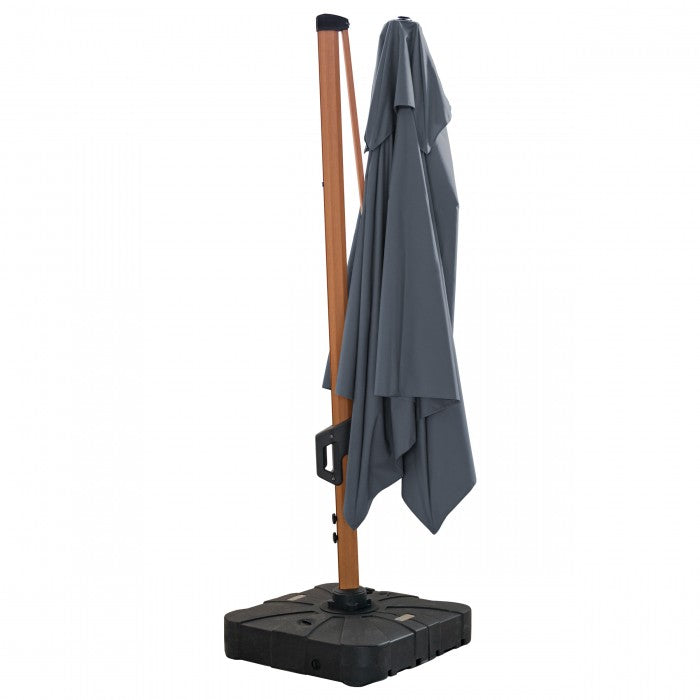 Roma MID antracit haveparasol 3x3m