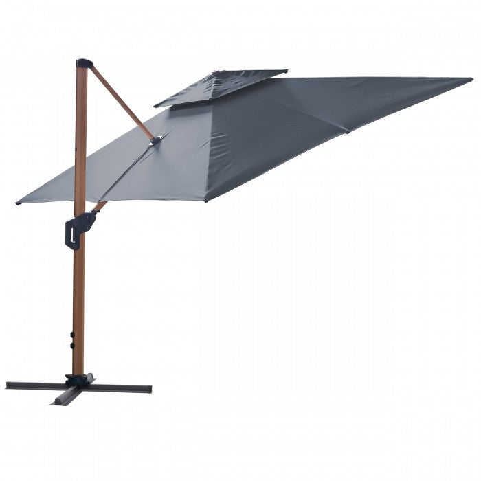 Roma MID antracit haveparasol 3x3m