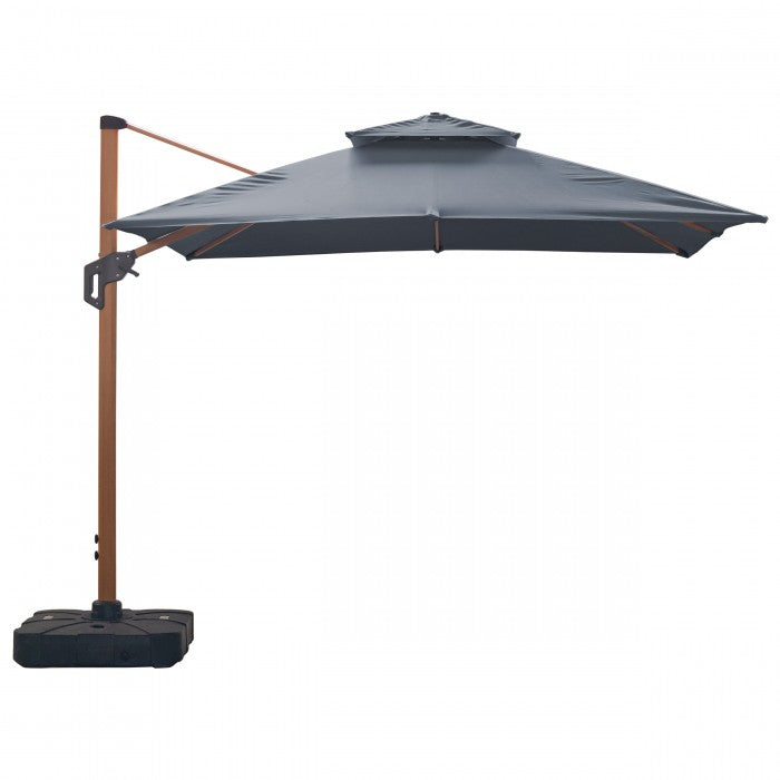 Roma MID antracit haveparasol 3x3m