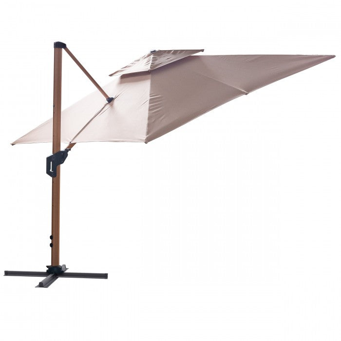 Roma MID haveparasol beige 3x3m