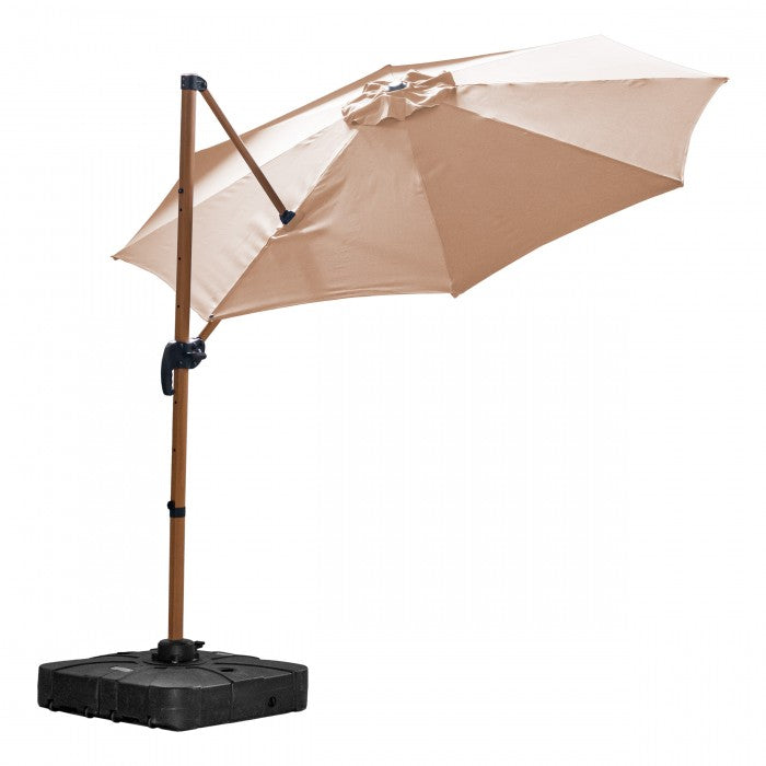 Roma S rund haveparasol beige 3m