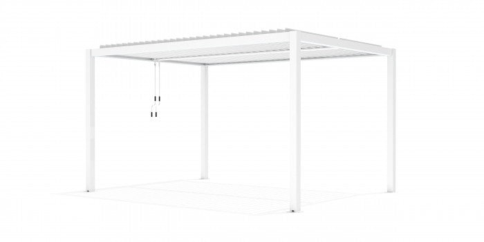 Pergola 3x4m Hvid