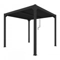 Pergola 3x3m sort