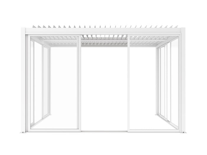 Pergola 4x4m hvid