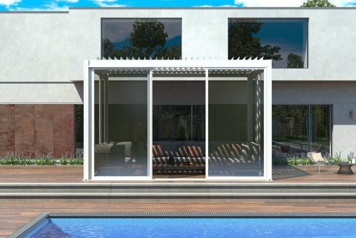 Pergola 3x3m hvid
