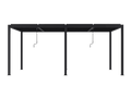 Pergola 5,8x3m sort