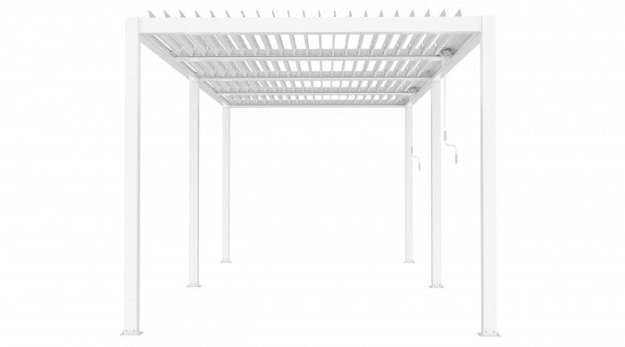 Pergola 5,8x3m hvid