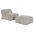 Lounge Pug Sækkestol 2-delt Beige