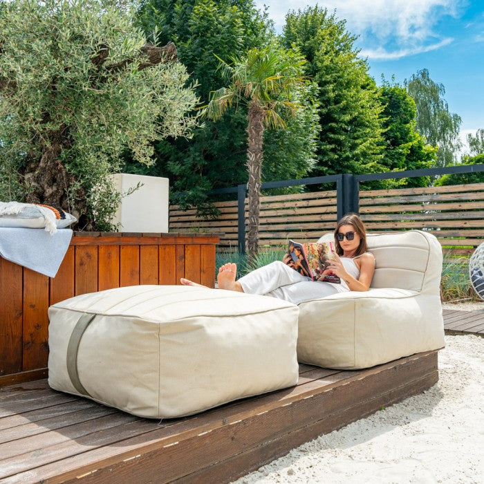 Lounge Pug Sækkestol 2-delt Beige